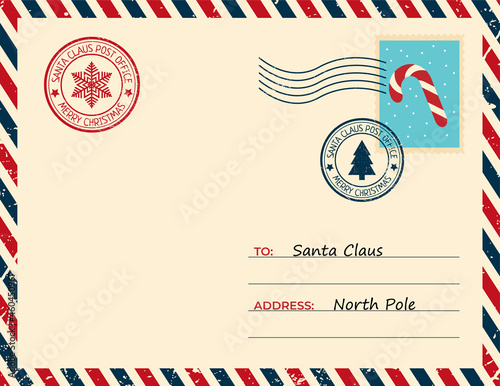 Christmas letter for Santa Claus