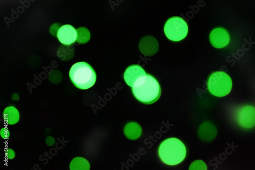 abstract bokeh background green