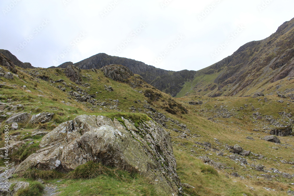 Cadair Idris Mountain Landscape Background