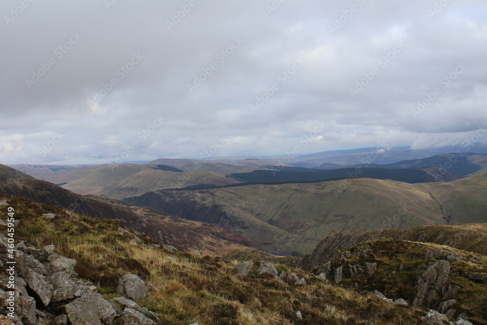 Cadair Idris Mountain Landscape Background