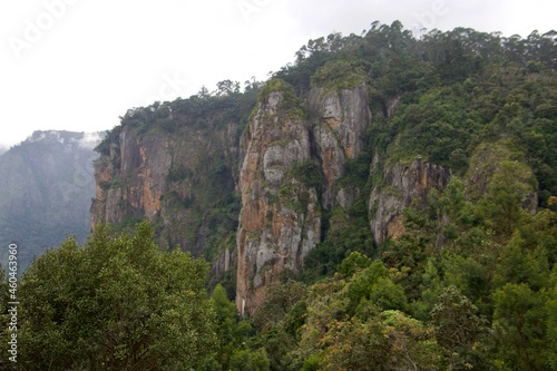 Pillar Rocks at Kodaikanal, Tamilnadu, India