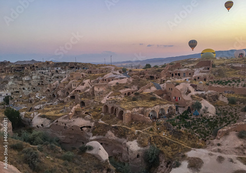 Flying in hot air balloon over Cappadocia gives you the opportunity to see all the beauty of this picturesque region.