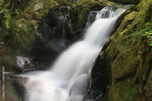 Fototapeta Naklejka Na Ścianę i Meble -  Dol Goch Waterfalls in long exposure