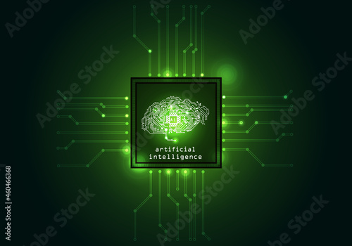 chip computer KI, AI, künstliche intelligenz, maschinen-lernen