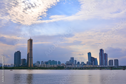 Photography 서울 여의도의 빌딩가 풍경