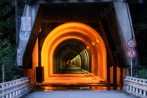 トンネルの風景