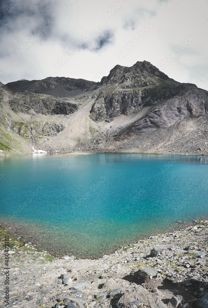 Fototapeta premium Blue Lake in Osttirol