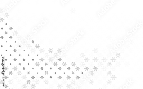 Light Gray vector pattern in Christmas style.