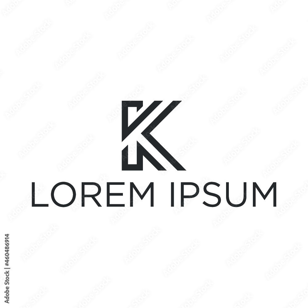 Letter K logo design Letter K logo design