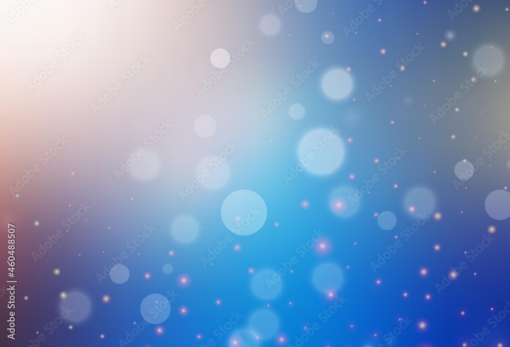 Obraz premium Light Blue, Yellow vector texture in birthday style.