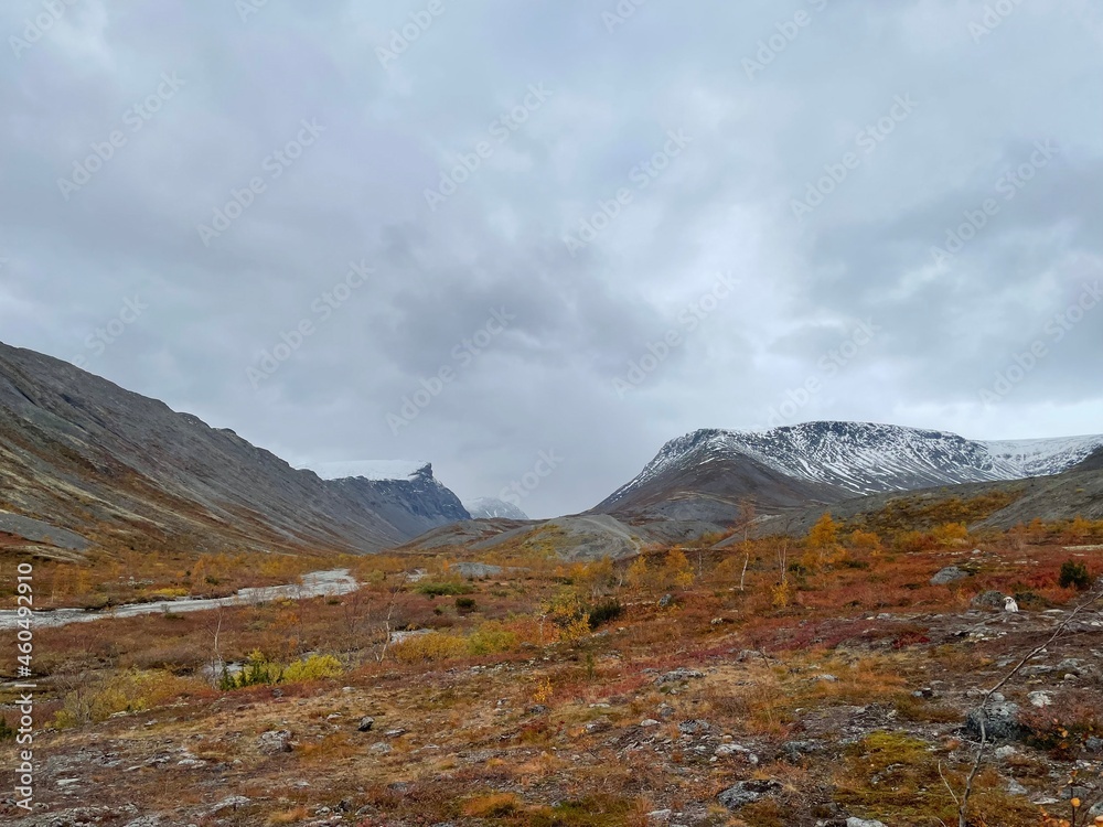 autumn in the Khibiny mountains autumn in the Khibiny mountains