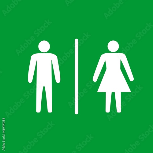 man and women room sign icon, man and women toilet sign icon, man and women sign symbol
