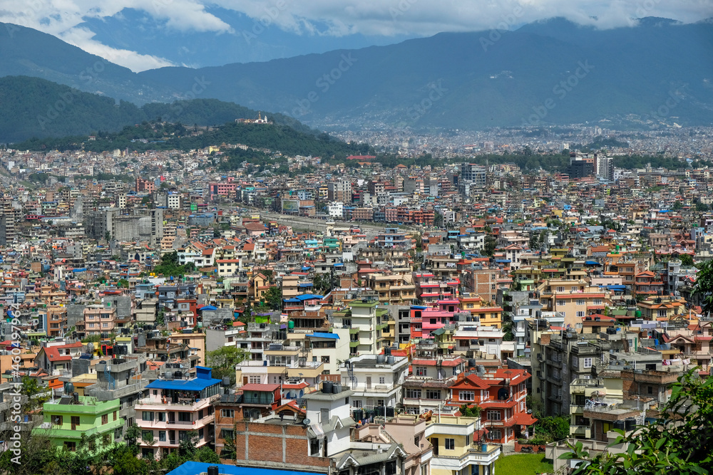 Views of Kathmandu from Kirtipur, Nepal. Views of Kathmandu from Kirtipur, Nepal.