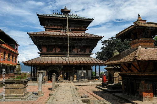 Bagh Bhairab Temple is a historic Hindu temple dedicated to the incarnation of Shiva as a tiger in Kirtipur, Kathmandu, Nepal.
