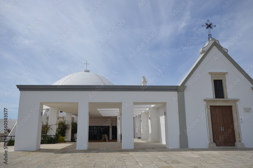 Modern church in the Algarve region