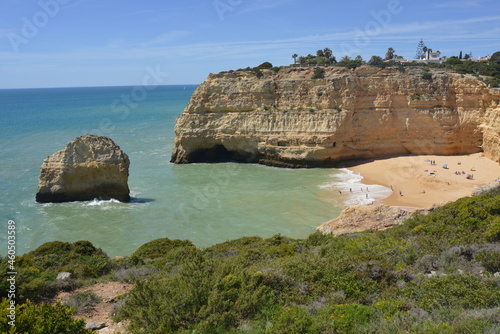 cliffs in the Algarve