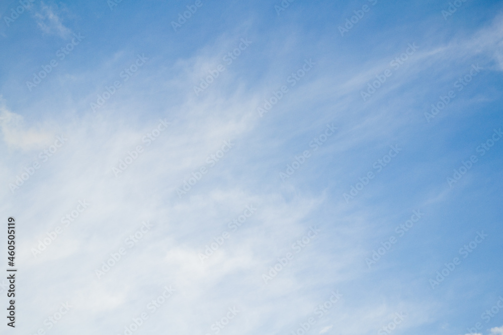 Blue sky and clouds - empty cloudscapes 