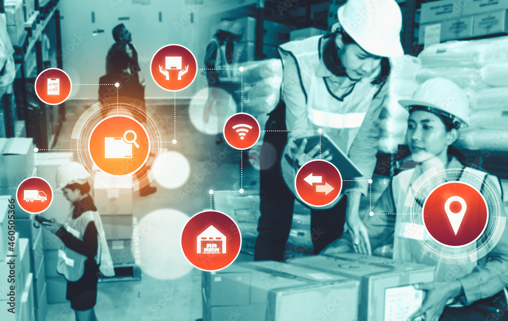 Smart warehouse management system with innovative internet of things ...