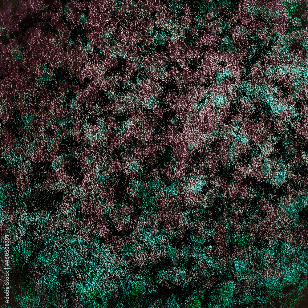 Abstract grunge textured background in green and black 