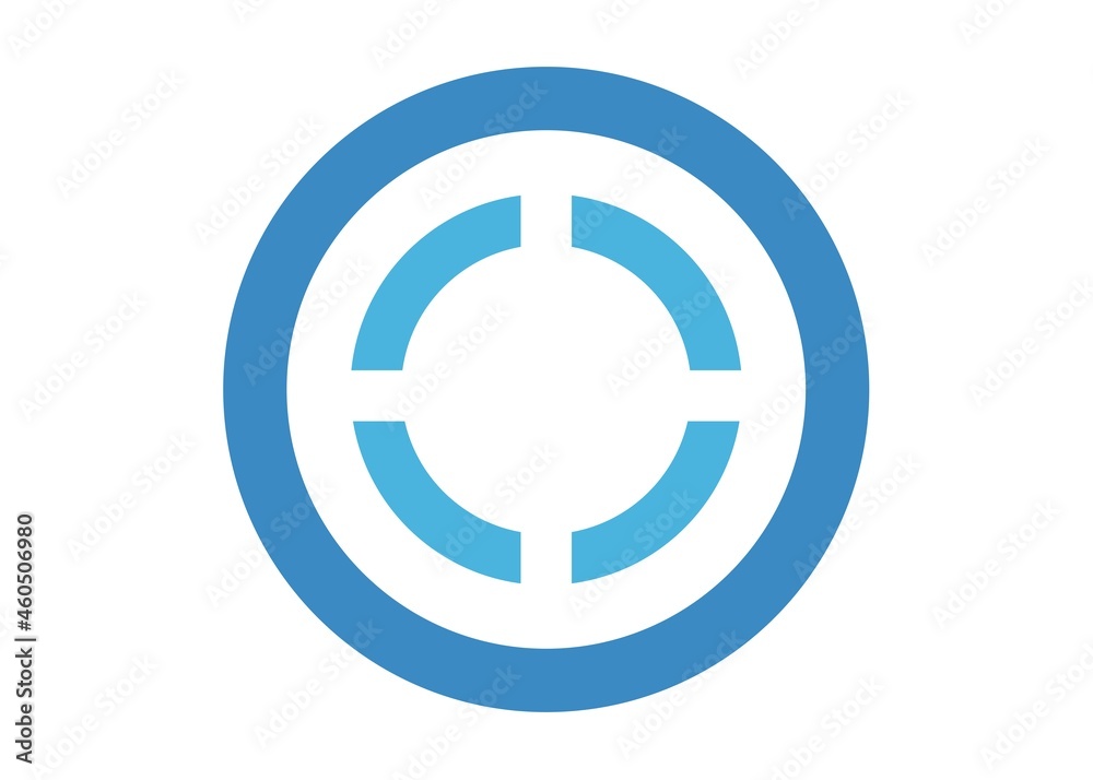 circle vector flat design illustration circle vector flat design illustration