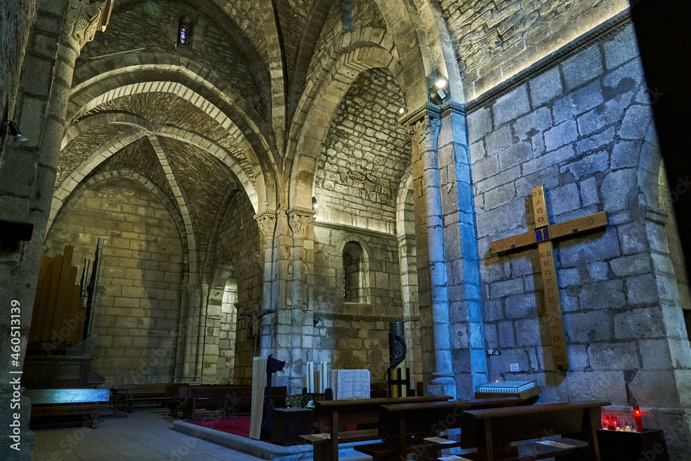 iglesia románica de Estibaliz (Alava) País Vasco, España
