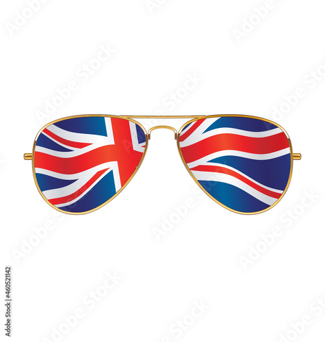 cool aviator sunglasses with uk flag union jack