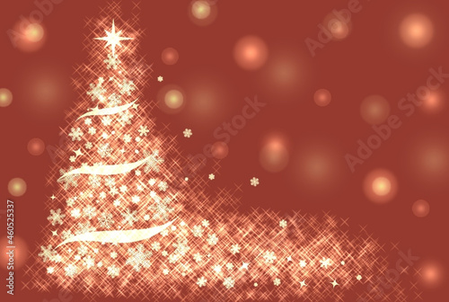 abstract christmas tree