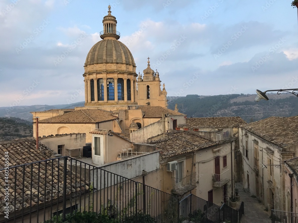 View of Ragusa Ibla, Sicily, Italy