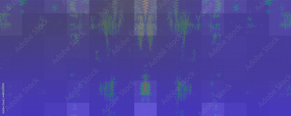 Abstract glitch art background image.