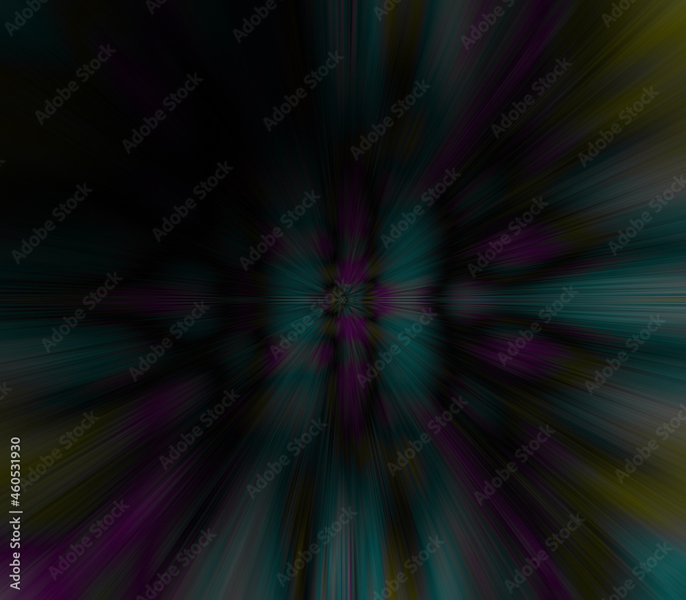 Abstract motion blur burst background image.