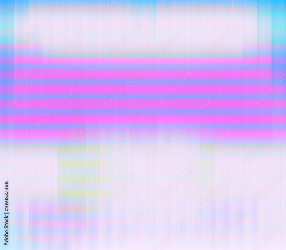 Fototapeta premium Abstract glitch art background image.