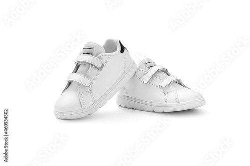 Kid white sneakers