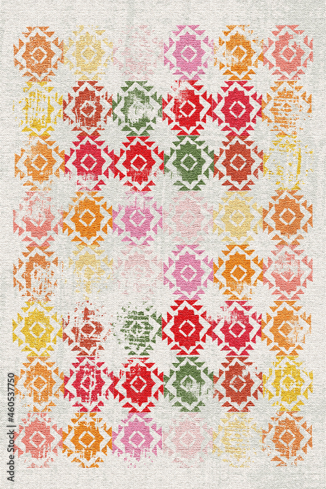 ethnic motif aztec pattern