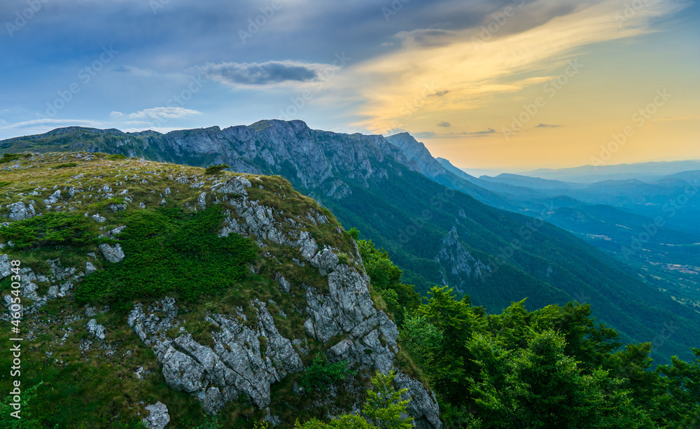 Mountain panorama Mountain panorama