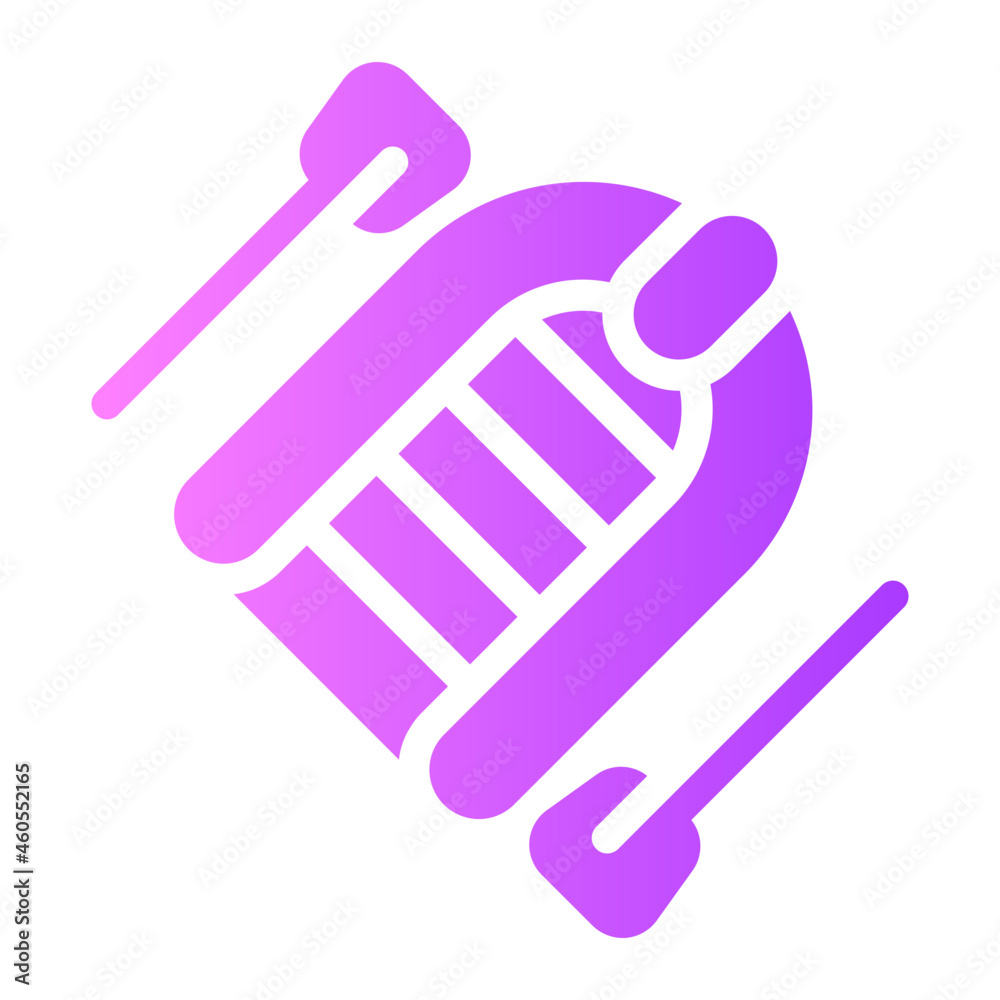 boat gradient icon boat gradient icon