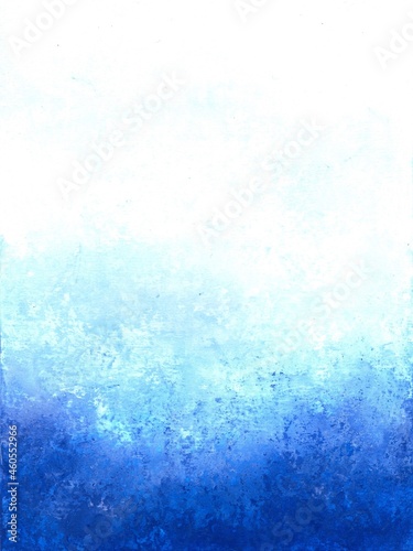 Fototapeta Naklejka Na Ścianę i Meble -  This is my own abstract bleu artwork made using acrylic painting on canvas.