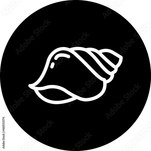 conch glyph icon