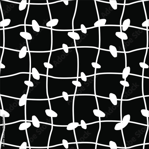 Abstract Lines Motifs Pattern. Ornamental Decoration for Interior, Exterior, Carpet, Textile, Garment, Cloth, Silk, Tile, Plastic, Paper, Wrapping, Wallpaper, Pillow, Sofa, Background, Ect. Vector