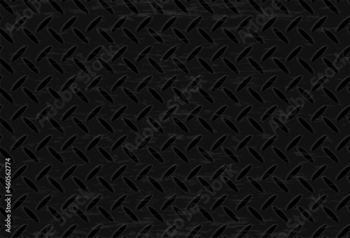 21100301 Black metal texture steel background