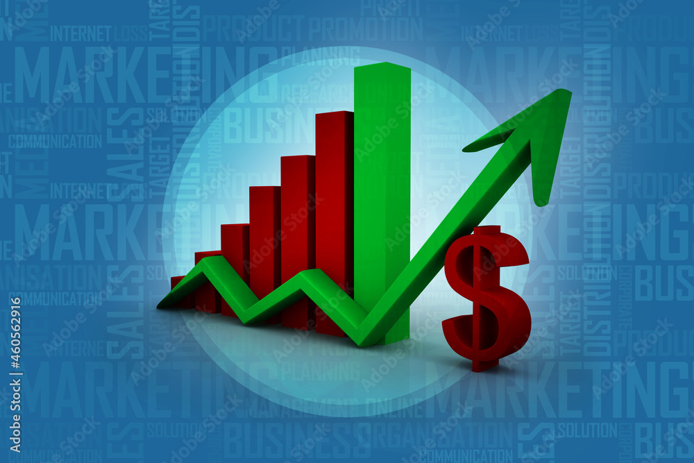 3d rendering Stock market online business concept
3d rendering Stock market online business concept