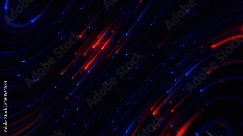 Glowing Abstract Lines Background, Glowing Lines Background