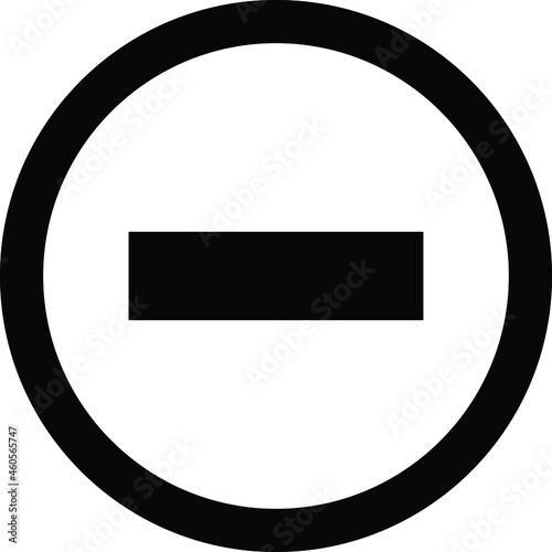 minus icon button 
