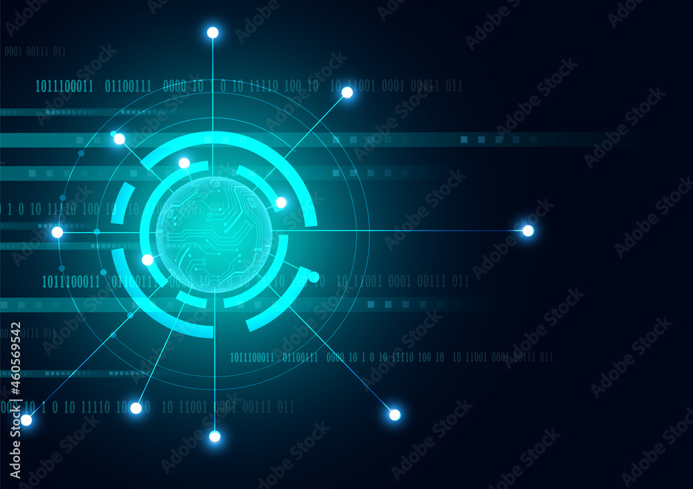 Circuit technology background with hi-tech digital Circuit technology background with hi-tech digital
