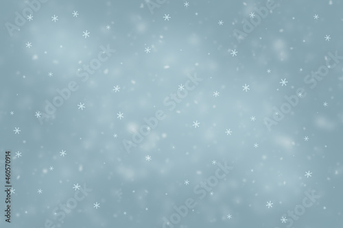 Shimmering lights on gray abstract background