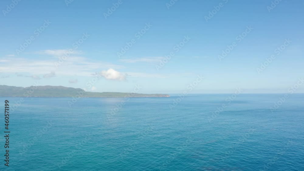Blue Caribbean Sea and Samana Peninsula Dominican Republic. Vacation at the Caribbean Sea landscape. Paradise corner of the planet Earth. Turquoise water of the Caribbean Sea. Blue Caribbean Sea and Samana Peninsula Dominican Republic. Vacation at the Caribbean Sea landscape. Paradise corner of the planet Earth. Turquoise water of the Caribbean Sea.