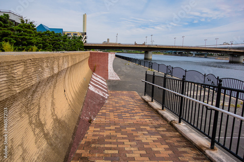 bridge over the river