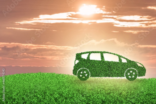 Concept of ecological electric car