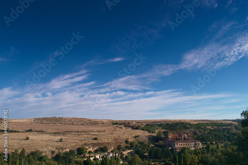 segovia budynek architektura stary zabytek hiszpania