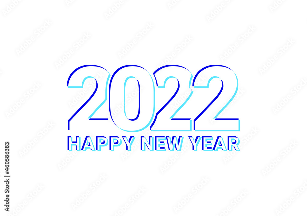 2022 Happy New Year Logo Design Template 02 2022 Happy New Year Logo Design Template 02