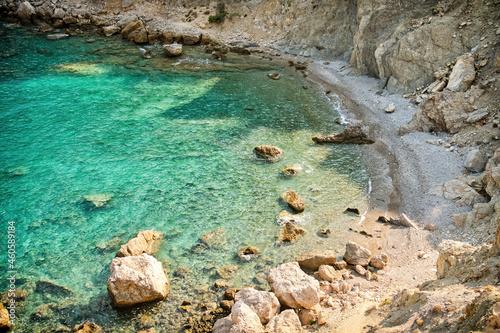 Beautiful Pebble Cove, Tisan, Mersin, Turkey